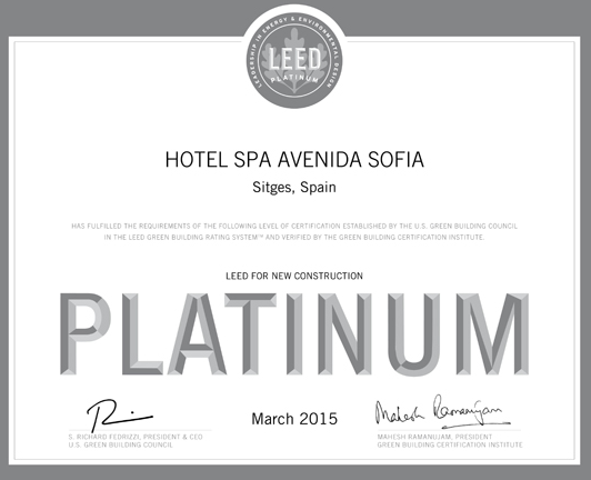 certificado leed platinum